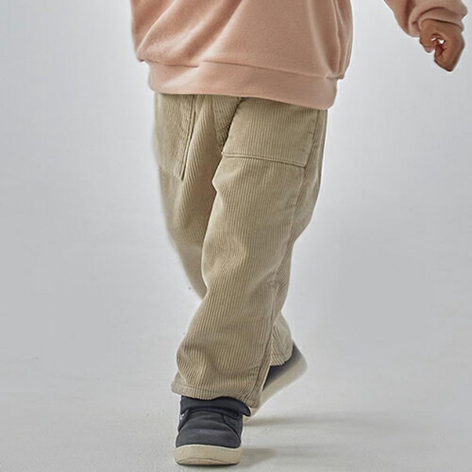 【キッズ30%OFF】裏起毛ポケットコーデュロイパンツ(junior)・u10680 キッズ【9~17才】【pt】【パンツ ズボン ロングパンツ 長ズボン コーデュロイ 裏起毛 単色 無地 シンプル カジュアル 女の子 男の子 冬 韓国 韓国子供服 子供 こども 子供服 こども服】【KIDS】