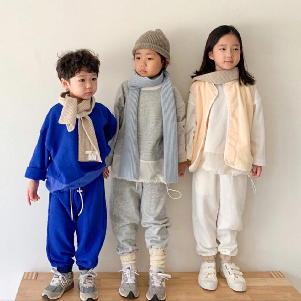 【キッズ30%OFF】裏起毛ログスウェットパンツ(junior)・u09293 キッズ【9~17才】【pt】【パンツ ズボン ロングパンツ 長ズボン スウェット 裏起毛 シンプル カジュアル ラフ ウエストゴム 女の子 男の子 冬 韓国 韓国子供服 子供 こども 子供服 こども服】【KIDS】