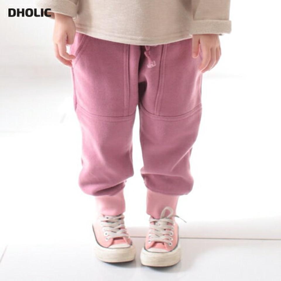 【キッズ30%OFF】裏起毛ポケットジョガーパンツ・u10551 キッズ 【3~8才】【pt】【韓国 ファッション ボトムス パンツ ロング スウェットパンツ ウエストゴム 運動 アウトドア お遊び 無地 女の子 男の子 キッズ 子供 子供服 幼稚園 通学 通園 低学年 秋 冬】【KIDS】