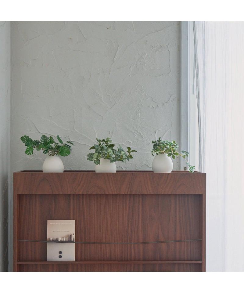 〈ミニ観葉植物・フェイクグリーン〉MRポット