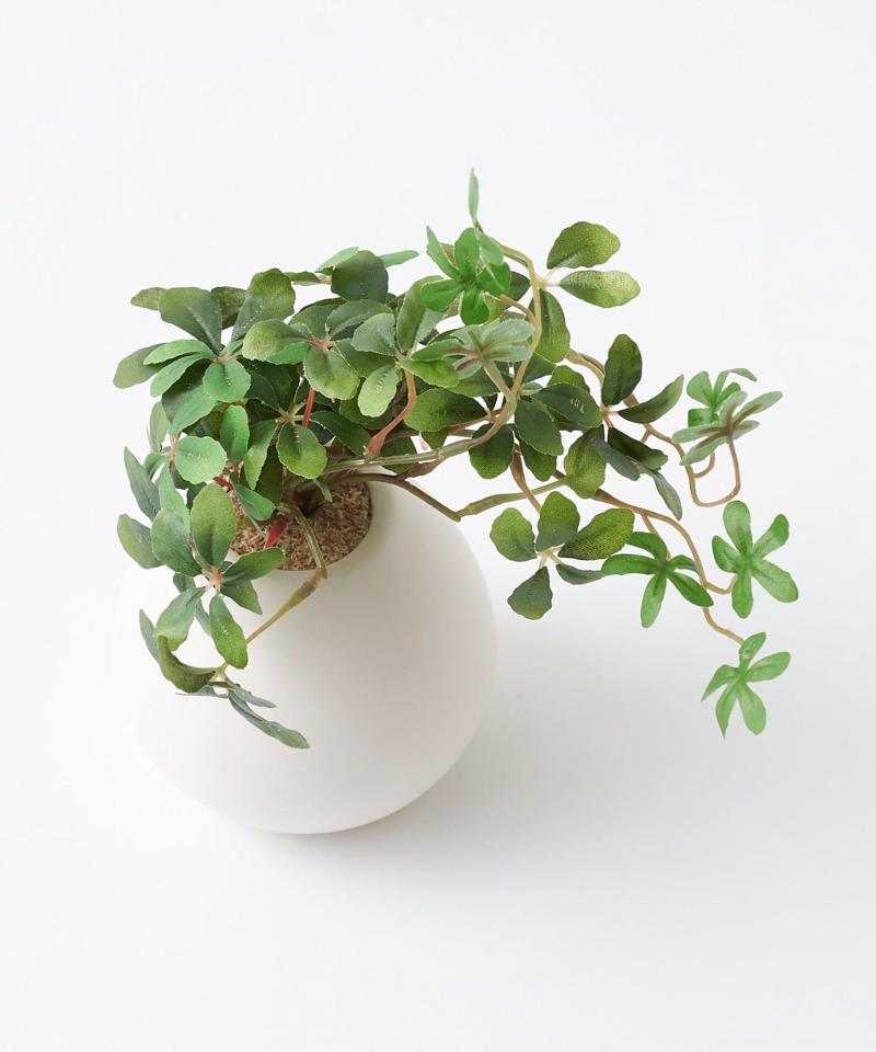 〈ミニ観葉植物・フェイクグリーン〉MRポット