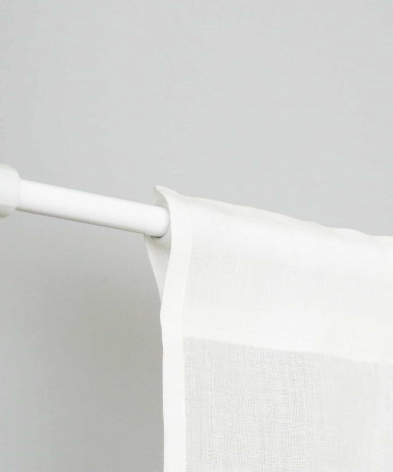 カフェカーテン裾ビーズ：45×105cm