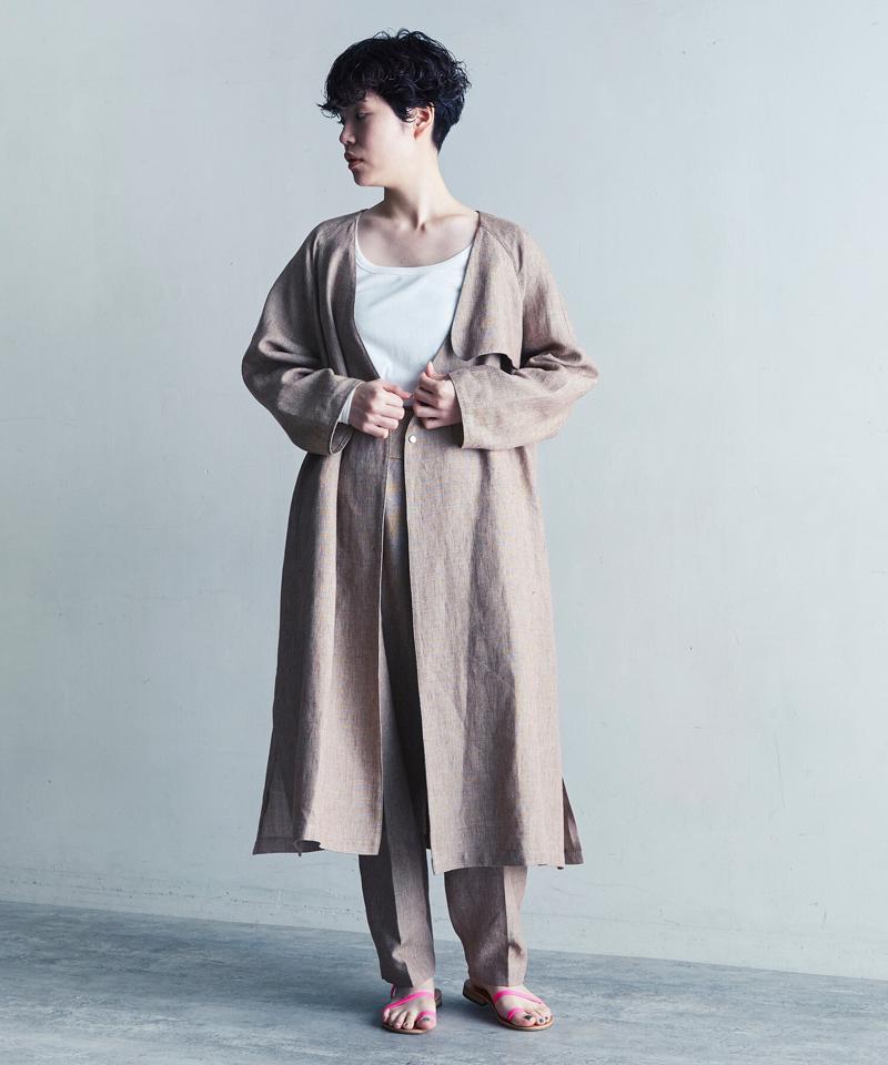 ○L/Wシャークスキントレンチコート（nitca）