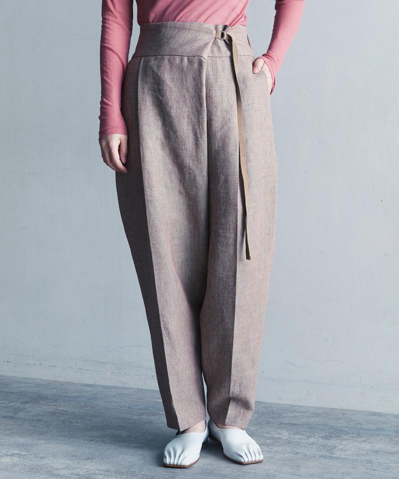 ○L/Wシャークスキンラップパンツ（nitca）