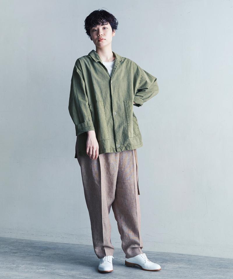 ○L/Wシャークスキンラップパンツ（nitca）