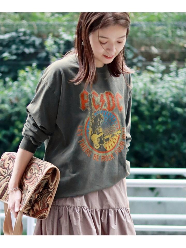ROCK ロングスリーブ TEE◆
