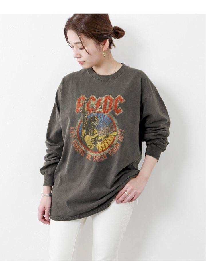 ROCK ロングスリーブ TEE◆