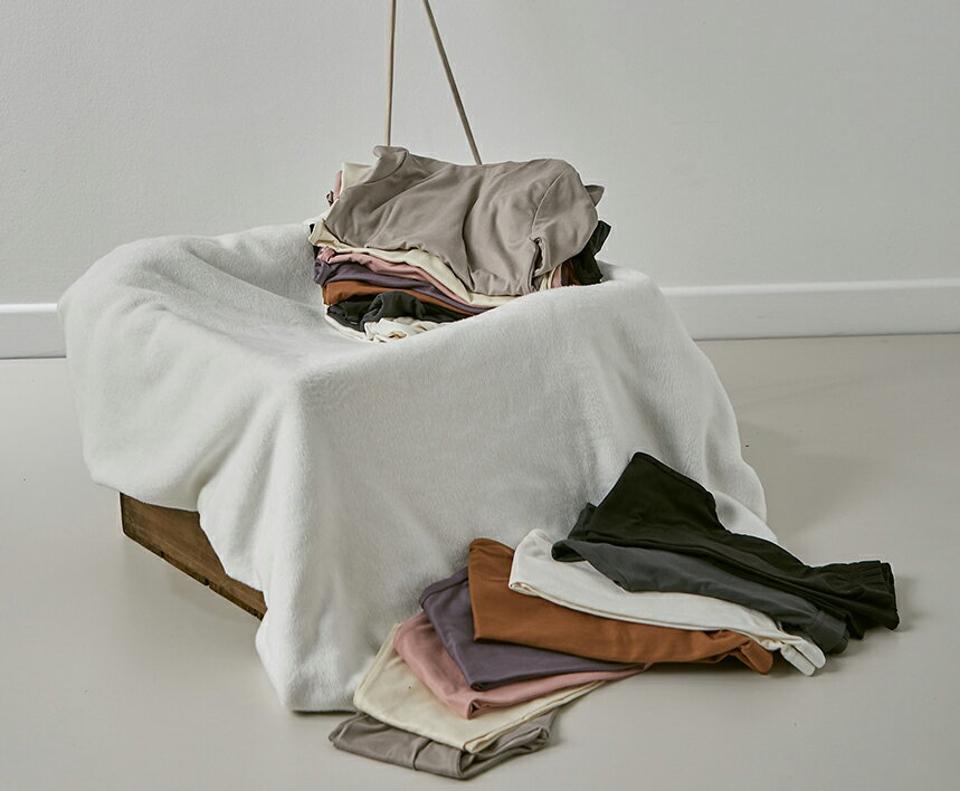 ハイネックルームウェア上下SET(junior)・u10658 キッズ【9~17才】【uw】【ルームウェア 部屋着 パジャマ トップス 長袖 パンツ ズボン ロングパンツ 長ズボン ハイネック 単色 無地 女の子 男の子 韓国 韓国子供服 子供 こども 子供服 こども服】【KIDS】