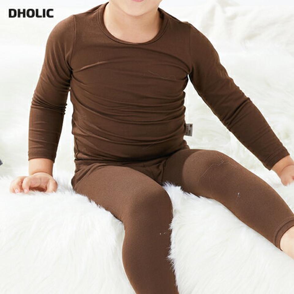 【キッズ30%OFF】ベーシックルームウェア上下SET(junior)・u10800 キッズ 【9~17才】【uw】【韓国 ファッション パジャマ セットアップ スリム 細身 タイト Tシャツ パンツ 長袖 ロング インナー 下着 肌着 キッズ こども 子供 子供服 通学 小学生 ジュニア 冬】【KIDS】