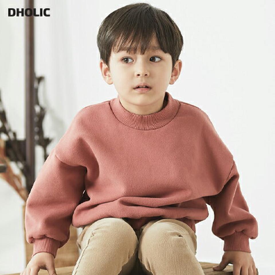 【キッズ30%OFF】裏起毛コットンスウェット(kids)・u10713 キッズ 【3~8才】【tops】【韓国 ファッション トップス スウェット トレーナー 長袖 女の子 男の子 Tシャツ デイリー ベーシック ルーズ ゆったり キッズ 子供 子供服 幼稚園 通学 通園 低学年 秋 冬】【KIDS】