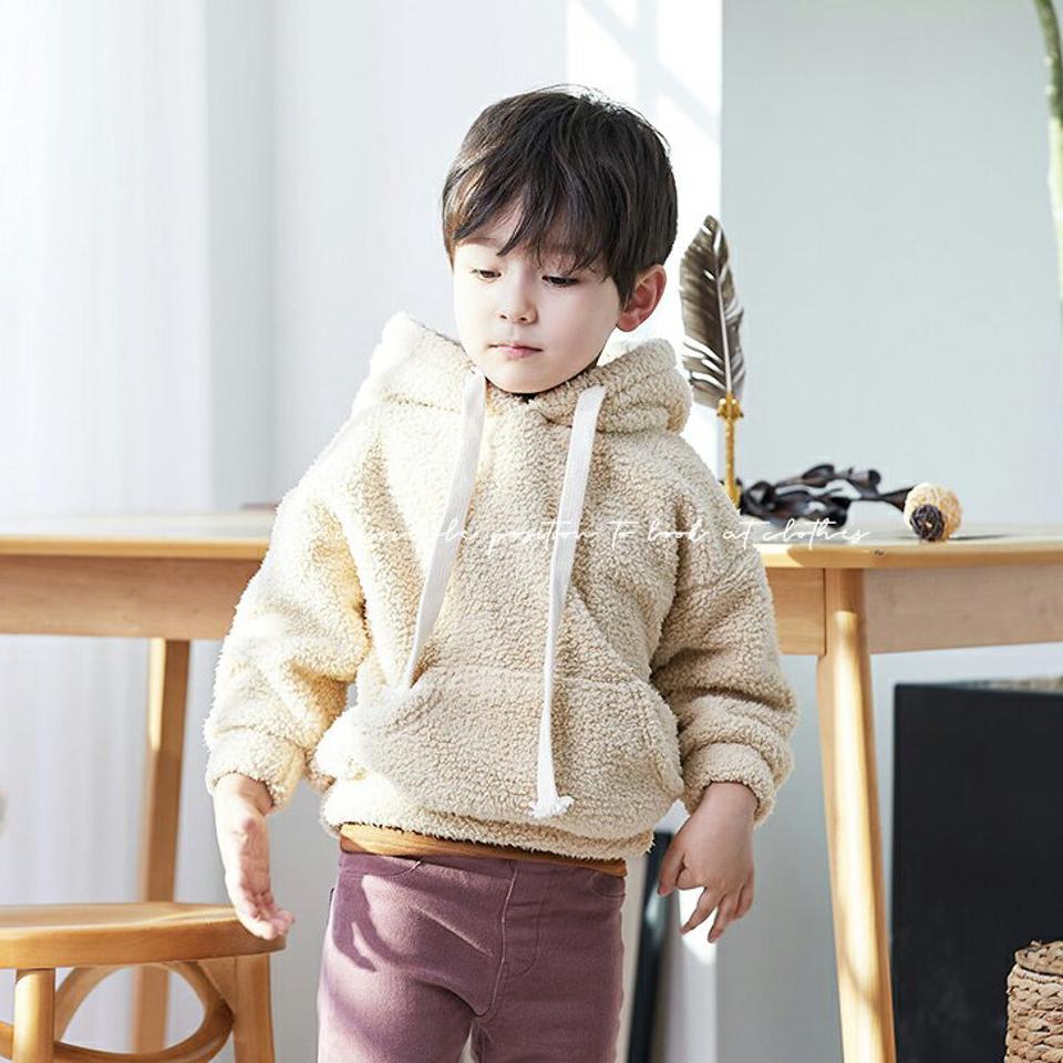 ソフトジャンパー(junior)・u10758 キッズ 【9~17才】【tops】【韓国 ファッション トップス パーカー フード スウェット トレーナー 長袖 ルーズ ゆったり パターン 柄 女の子 男の子 キッズ こども 子供服 通学 低学年 小学生 ジュニア 冬】【KIDS】【WS】