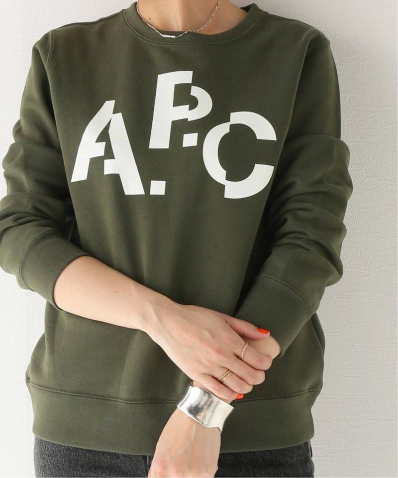 【A.P.C./アーペーセー】SWEAT DECALE：スウェット（JOURNAL STANDARD relume）