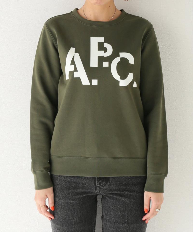 【A.P.C./アーペーセー】SWEAT DECALE：スウェット（JOURNAL STANDARD relume）