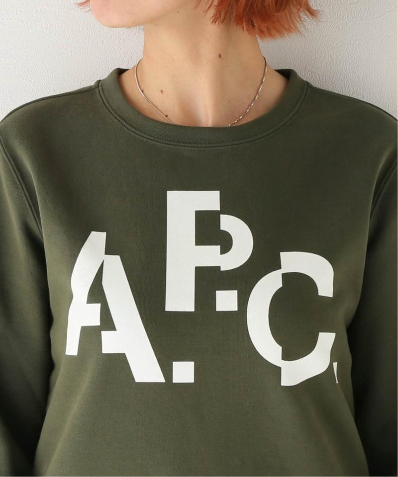 【A.P.C./アーペーセー】SWEAT DECALE：スウェット（JOURNAL STANDARD relume）