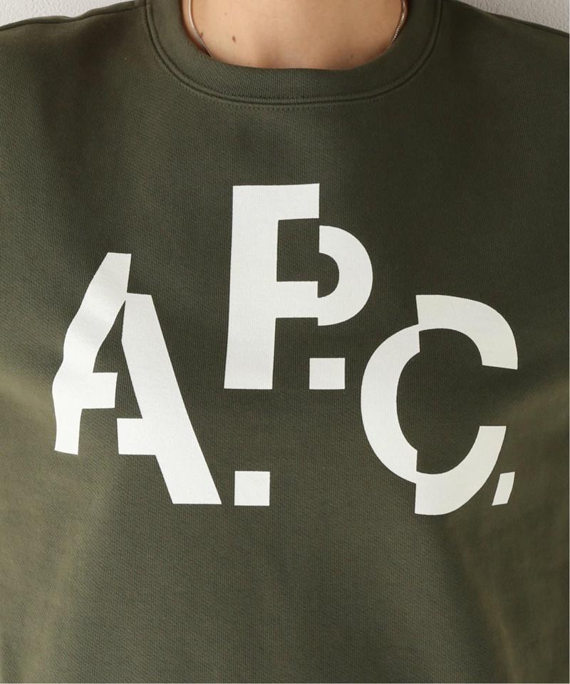 【A.P.C./アーペーセー】SWEAT DECALE：スウェット（JOURNAL STANDARD relume）