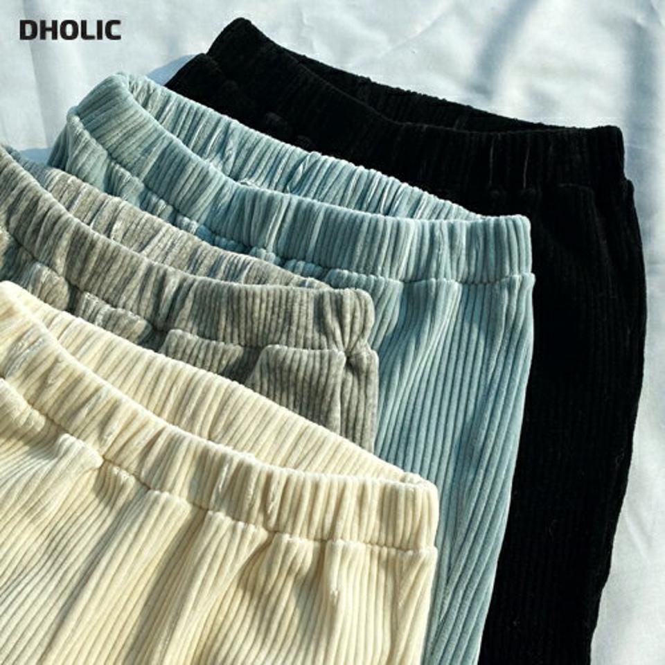 モダール混リブパンツ・全4色・t62322 レディース 【pt】【韓国 ファッション ボトムス パンツ ロング ロングパンツ ブーツカットパンツ リブパンツ 暖かい スリム フィット ブーツカット ウエストゴム カジュアル 秋 冬】