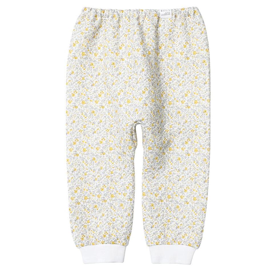 【キッズ30%OFF】帽子付フリルラインパターン上下SET p006773 キッズ 【0~2才】【SET】【韓国 ファッション セットアップ Tシャツ 長袖 フリル パンツ ロングパンツ 花柄 女の子 新生児キッズ 子供 子供用 ベビー 赤ちゃん ベビー用 赤ちゃん用 出産祝い 秋 冬】【KIDS】