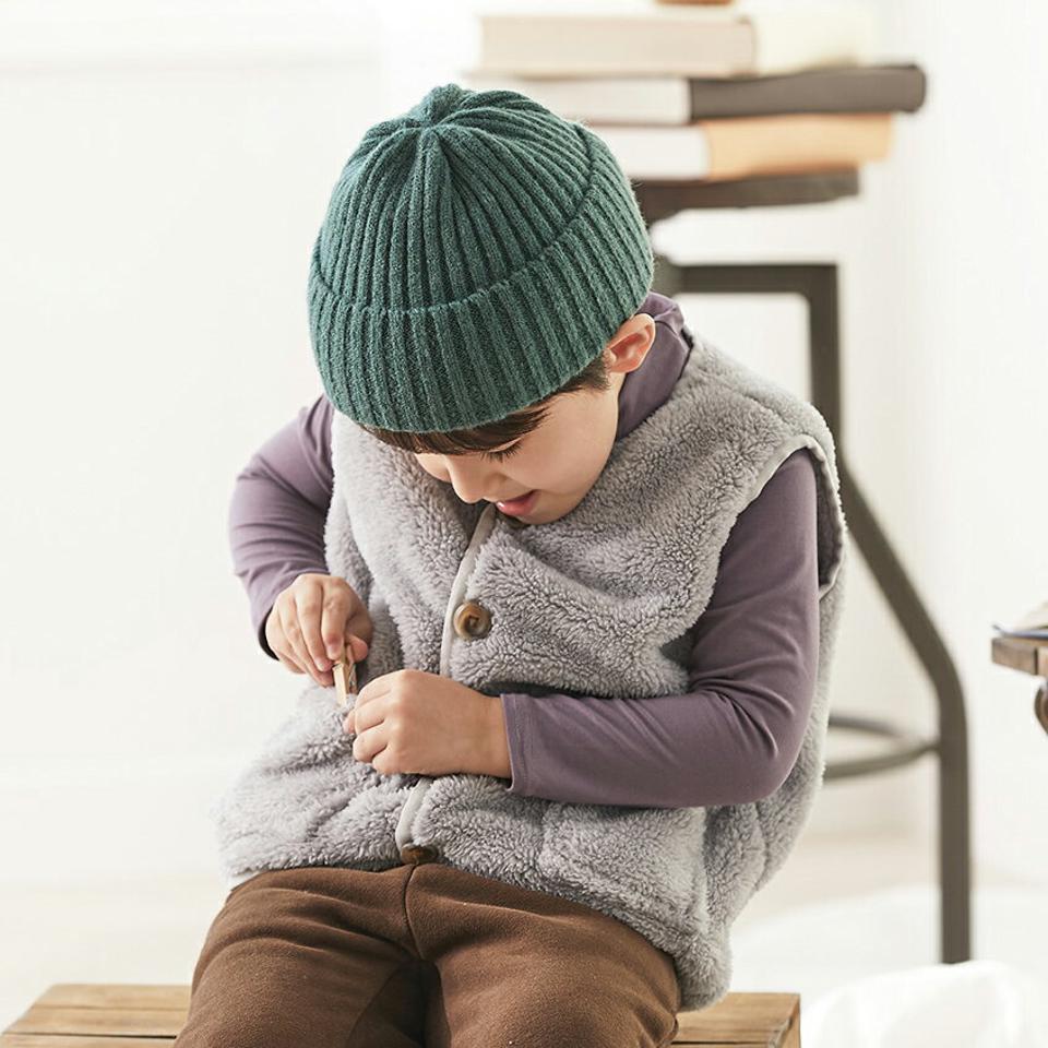 ハイネックホットTシャツ(junior)・u10727 キッズ【9~17才】【tops】【トップス Tシャツ 長袖 ハイネック単色 無地 シンプル カジュアル ラフ 女の子 男の子 秋 冬 韓国 韓国子供服 子供 こども 子供服 こども服】【KIDS】