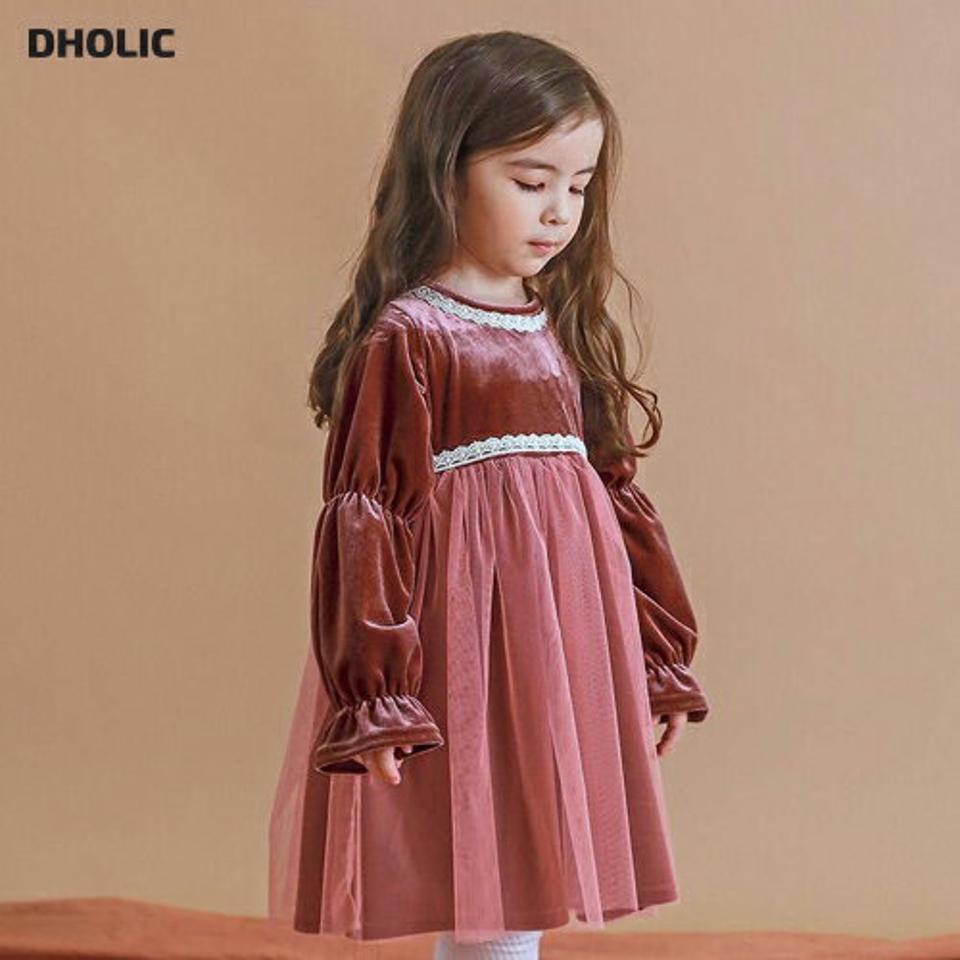 【キッズ30%OFF】ベルベット調チュールワンピース&タイツSET・p010649 キッズ【3~8才】【ops】【ワンピース ミディ丈 ミディワンピース チュール チュールワンピース ベルベット タイツ 白タイ 女の子 秋 冬 上品 韓国 韓国子供服 子供 こども 子供服 こども服】【KIDS】