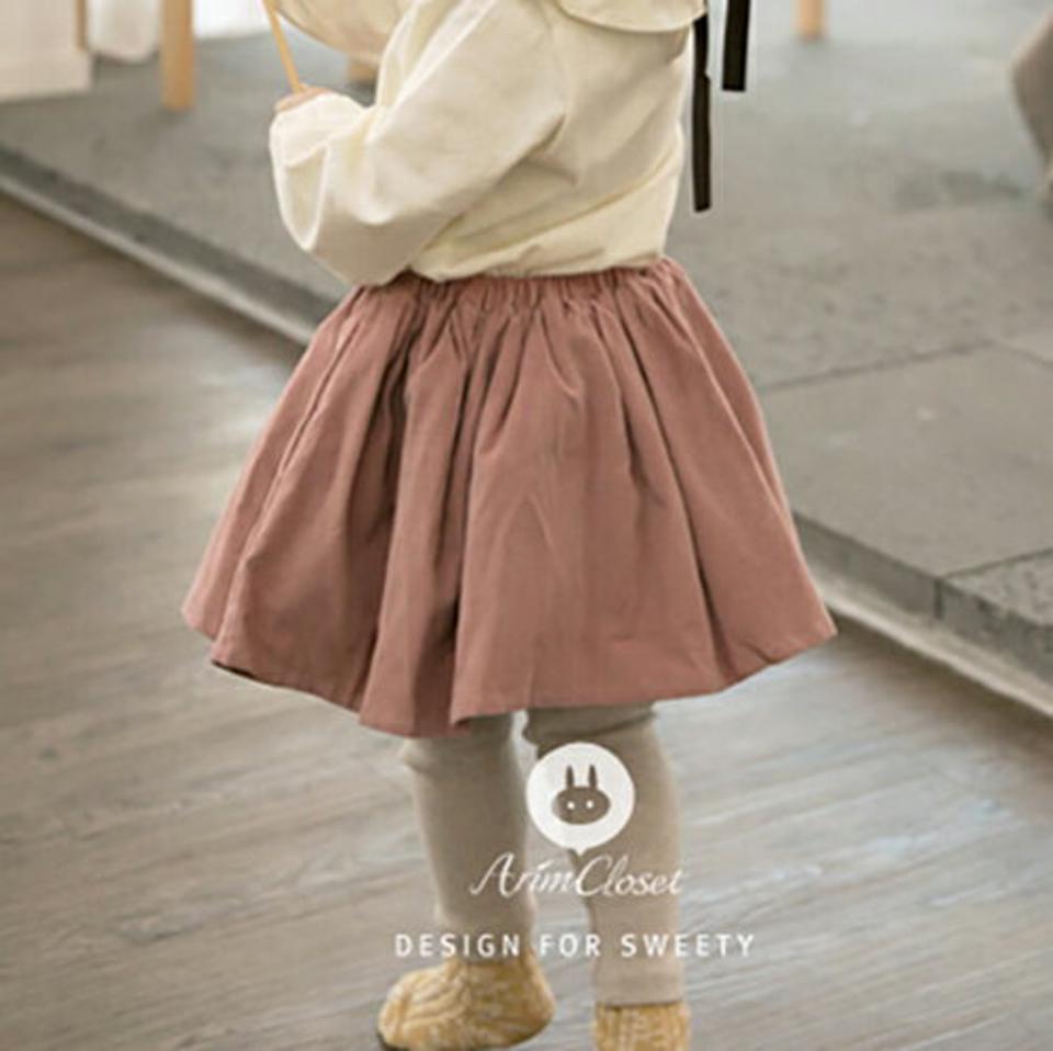 フレアスカート p008592 キッズ 【0~2才】【sk】【韓国 ファッション ボトムス スカート フレア Aライン パターン 柄 撮影 お出かけ 女の子キッズ 子供 子供用 ベビー 赤ちゃん ベビー用 赤ちゃん用 出産祝い 秋 冬】【KIDS】