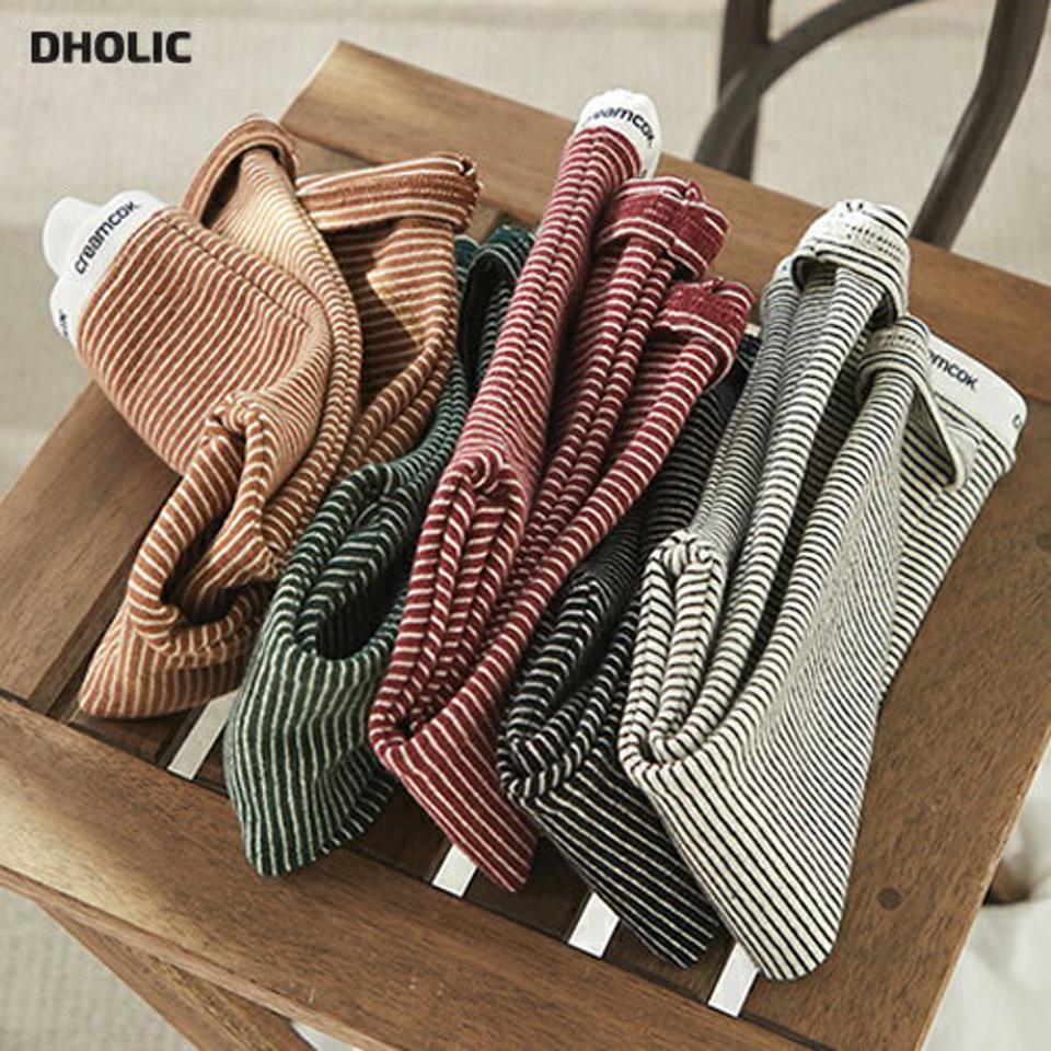 起毛ロゴウエストボーダーレギンス(junior)・u10712 キッズ【9~17才】【pt】【レギンス パンツ ズボン 長ズボン ボーダー柄 ロゴ 起毛 カジュアル ラフ 女の子 男の子 冬 韓国 韓国子供服 子供 こども 子供服 こども服】【KIDS】