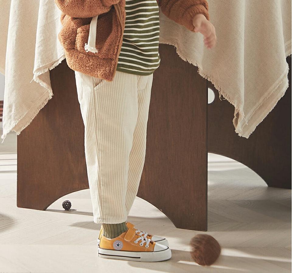 【キッズ30%OFF】ボンディング裏地コーデュロイパンツ(kids)・u10793 キッズ【3~8才】【pt】【パンツ ズボン ロングパンツ 長ズボン コーデュロイ シンプル カジュアル ラフ ボンディング 女の子 男の子 冬 韓国 韓国子供服 子供 こども 子供服 こども服】【KIDS】