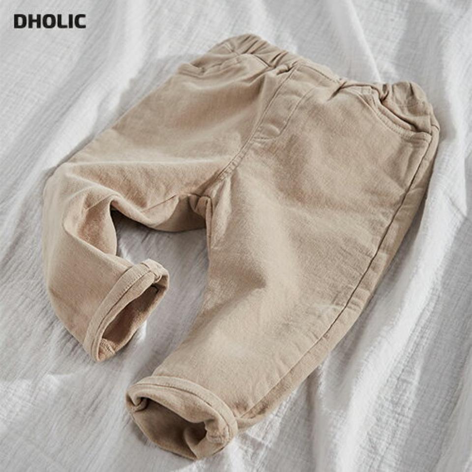 【キッズ30%OFF】裏起毛ストレートコットンパンツ(kids)・u10752 キッズ【3~8才】【pt】【パンツ ズボン ロングパンツ 長ズボン ストレート コットン 綿 裏起毛 単色 無地 シンプル カジュアル 女の子 男の子 冬 韓国 韓国子供服 子供 こども 子供服 こども服】【KIDS】