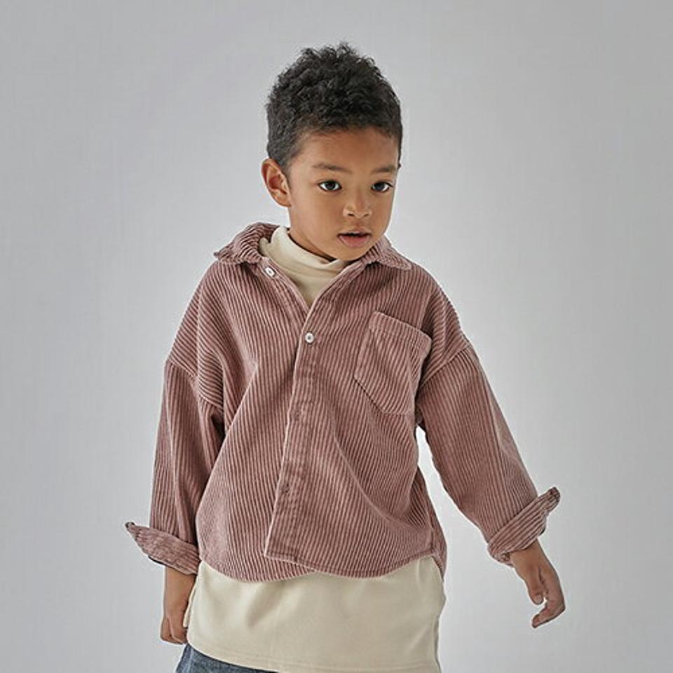 【キッズ30%OFF】ハーフネックソフトTシャツ(kids)・u10669 キッズ 【3~8才】【tops】【韓国 ファッション トップス Tシャツ カットソー 長袖 ルーズ ゆったり モックネック 無地　女の子 男の子 くすみ キッズ 子供 子供服 幼稚園 通学 通園 低学年 秋 冬】【KIDS】