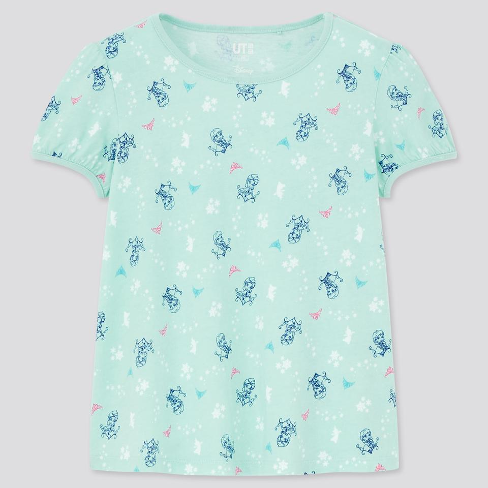 GIRLS ディズニー ヒロインズ & ビューティフル トレジャー UT グラフィックTシャツ（半袖）