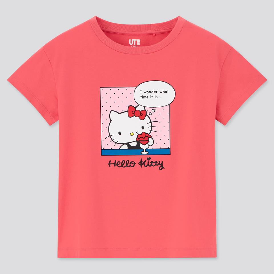 GIRLS サンリオ キャラクターズ : ア・デイ・インマイライフ UT グラフィックTシャツ（半袖）