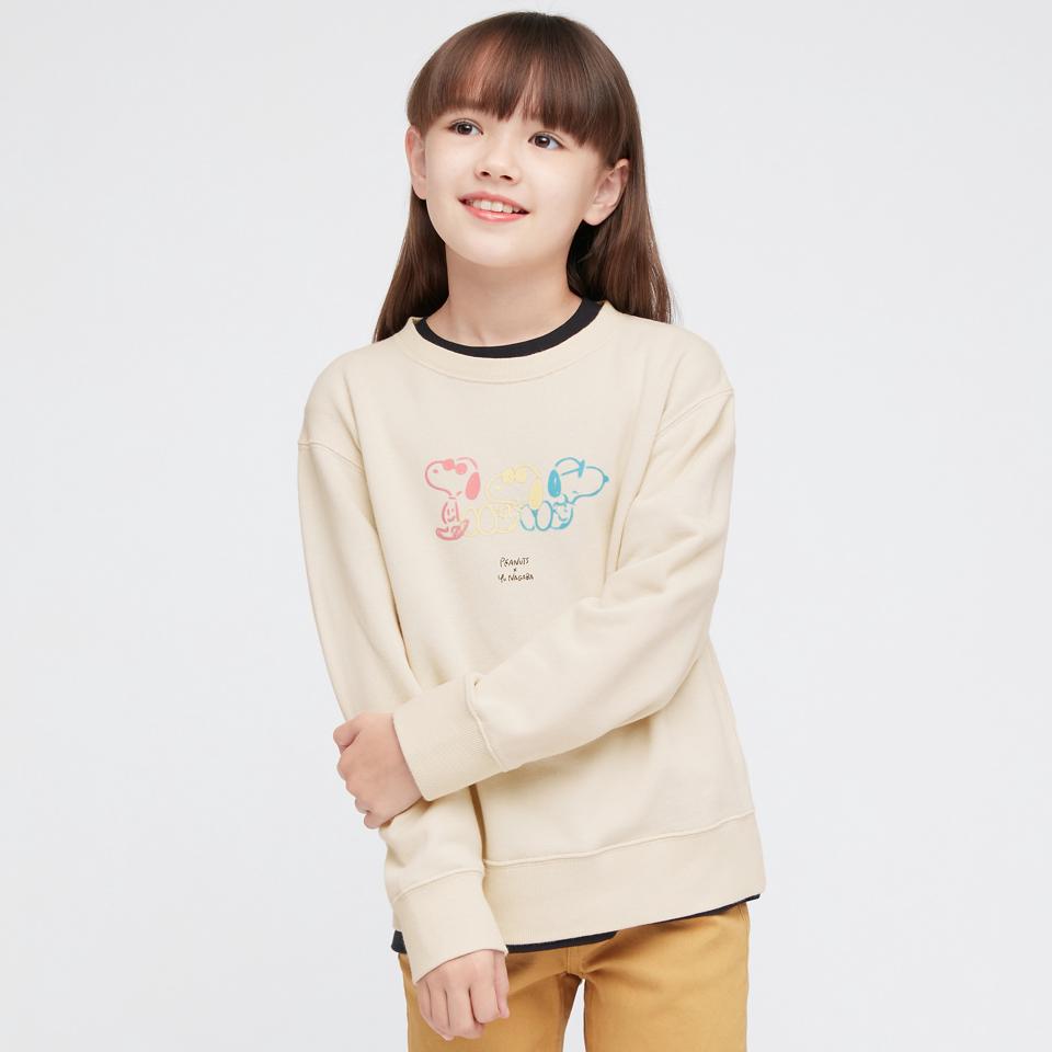 KIDS ピーナッツ × 長場雄 スウェットシャツ（長袖）