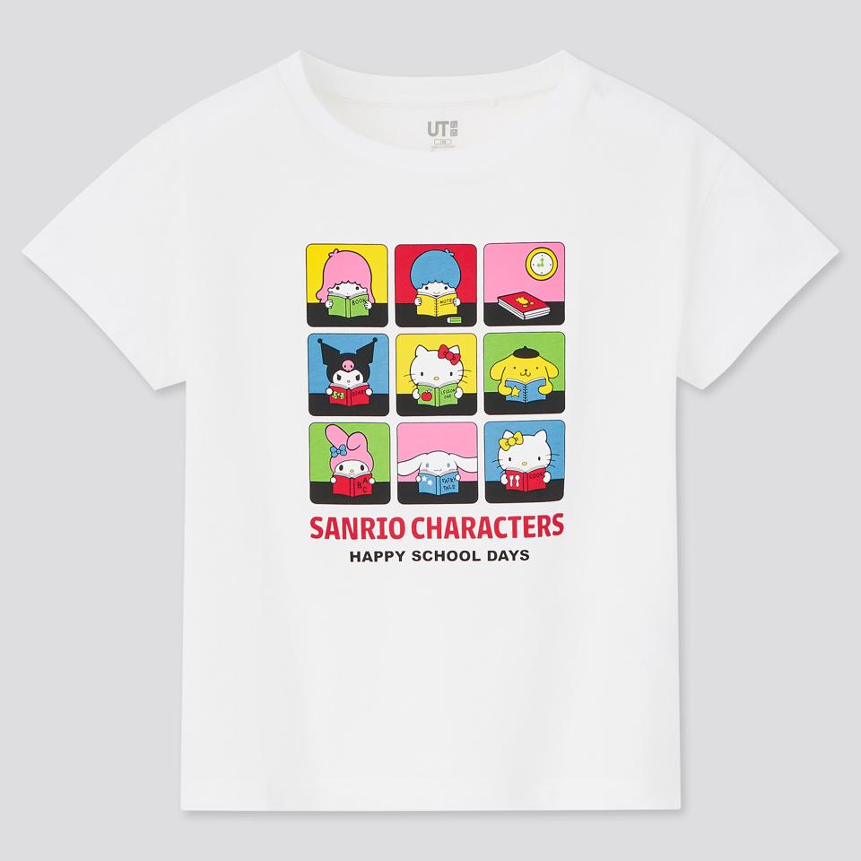 GIRLS サンリオ キャラクターズ : ア・デイ・インマイライフ UT グラフィックTシャツ（半袖）