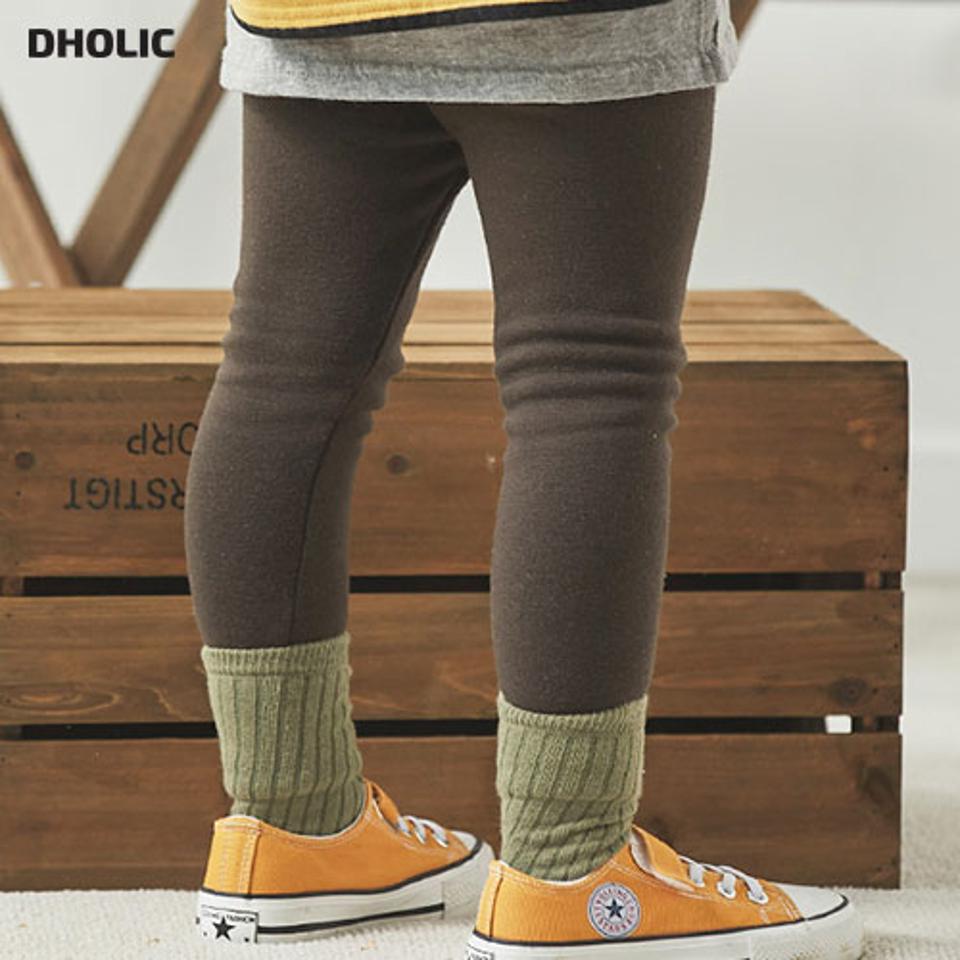 ファー裏地レギンス(kids)・u10746 キッズ【3~8才】【pt】【レギンス パンツ ズボン ロングパンツ 長ズボン ファー裏地 単色 無地 シンプル カジュアル ラフ 女の子 男の子 冬 韓国 韓国子供服 子供 こども 子供服 こども服】【KIDS】