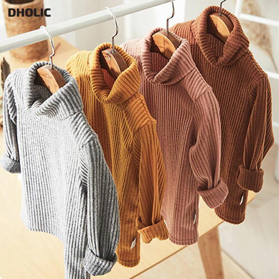 ピーチ起毛リブハイネックTシャツ(junior)・u10725 キッズ【9~17才】【tops】【トップス Tシャツ 長袖 リブ リブトップス ハイネック 起毛 単色 無地 シンプル カジュアル ラフ 女の子 男の子 秋 冬 韓国 韓国子供服 こども 子供服 こども服】【KIDS】