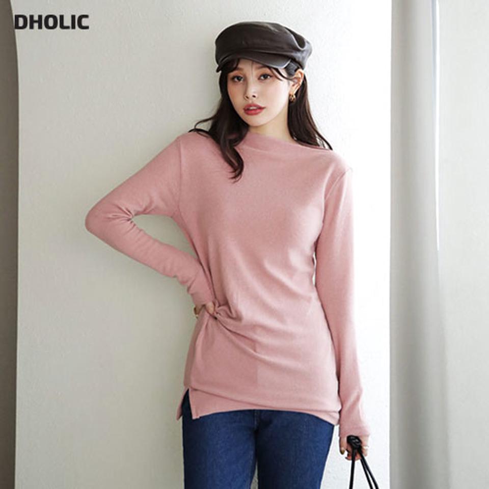 ボートネックタックニット・全4色・b66240 レディース 【tops】【トップス ニット ニットトップス ボートネック タック 単色 無地 シンプル カジュアル 大人 長袖 秋 冬 韓国 ファッション】【ハイホリHIHOLLI】