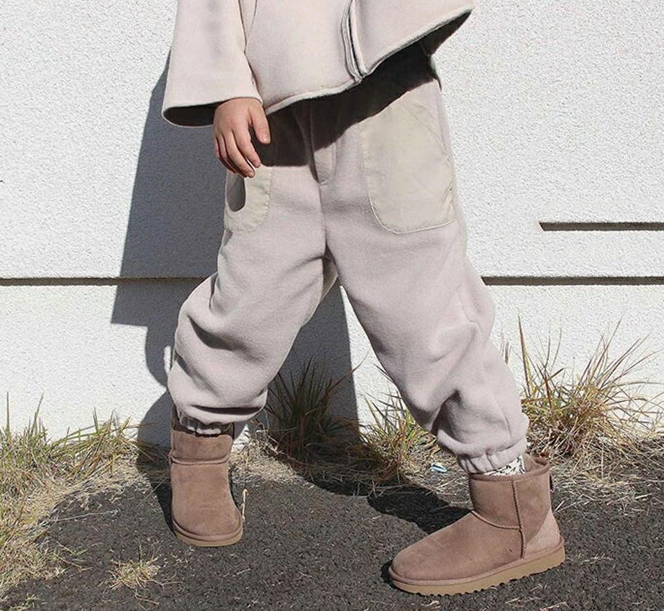 ソフトジョガーパンツ・u09793 キッズ【3~8才】【pt】【パンツ ズボン ロングパンツ 長ズボン 単色 無地 シンプル ジョガーパンツ フリース カジュアル ラフ 女の子 男の子 秋 冬 韓国 韓国子供服 子供 こども 子供服 こども服】【KIDS】