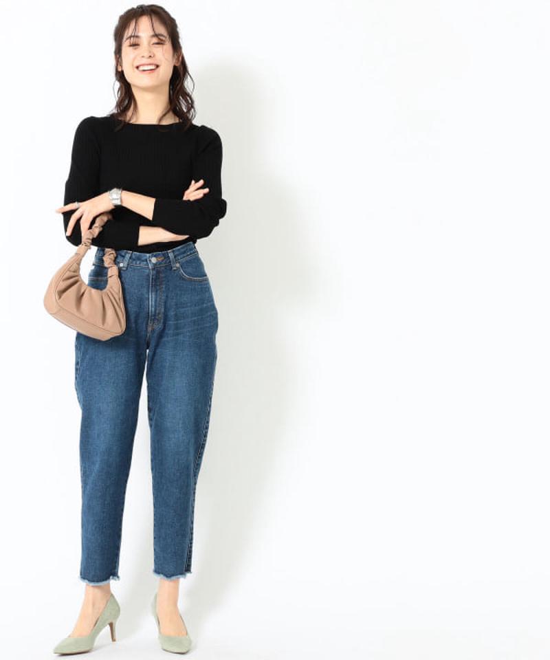 B:MING by BEAMS / リブ ボートネック プルオーバー 21SS