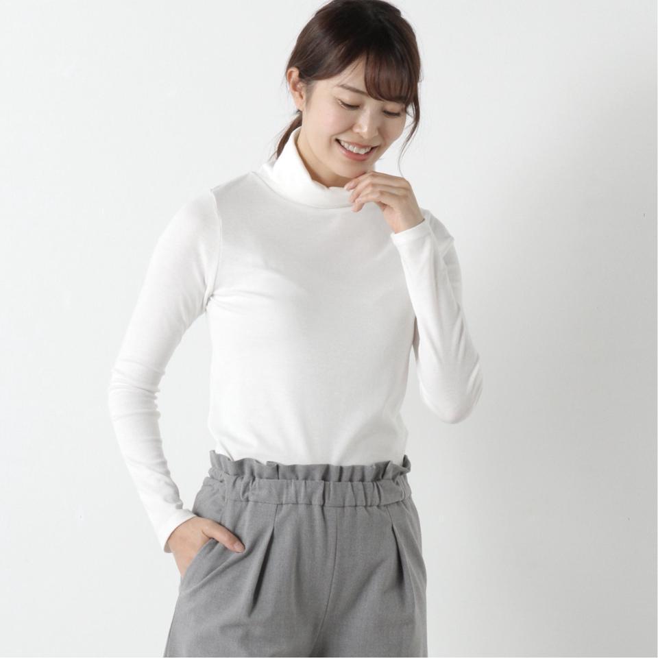 【３／２７販売終了】もちもちタートルネックプルオーバー
