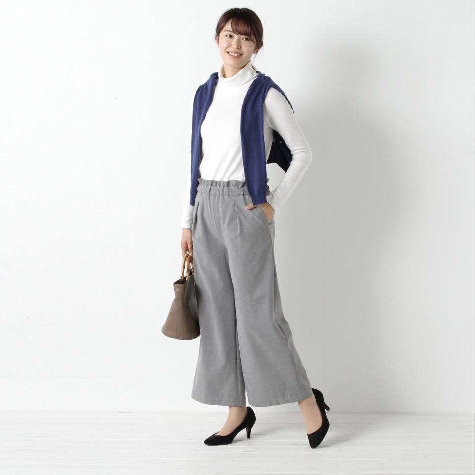 【３／２７販売終了】もちもちタートルネックプルオーバー