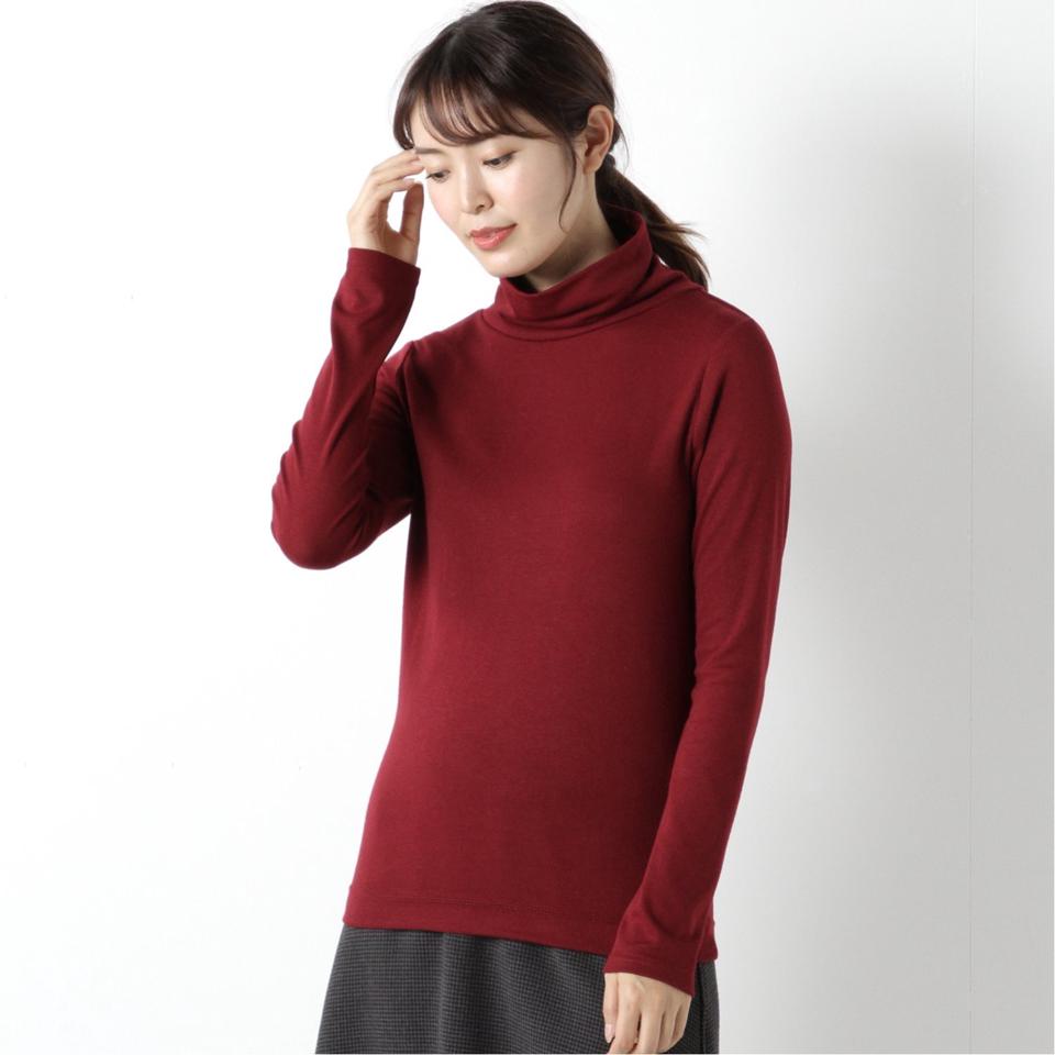 【３／２７販売終了】もちもちタートルネックプルオーバー