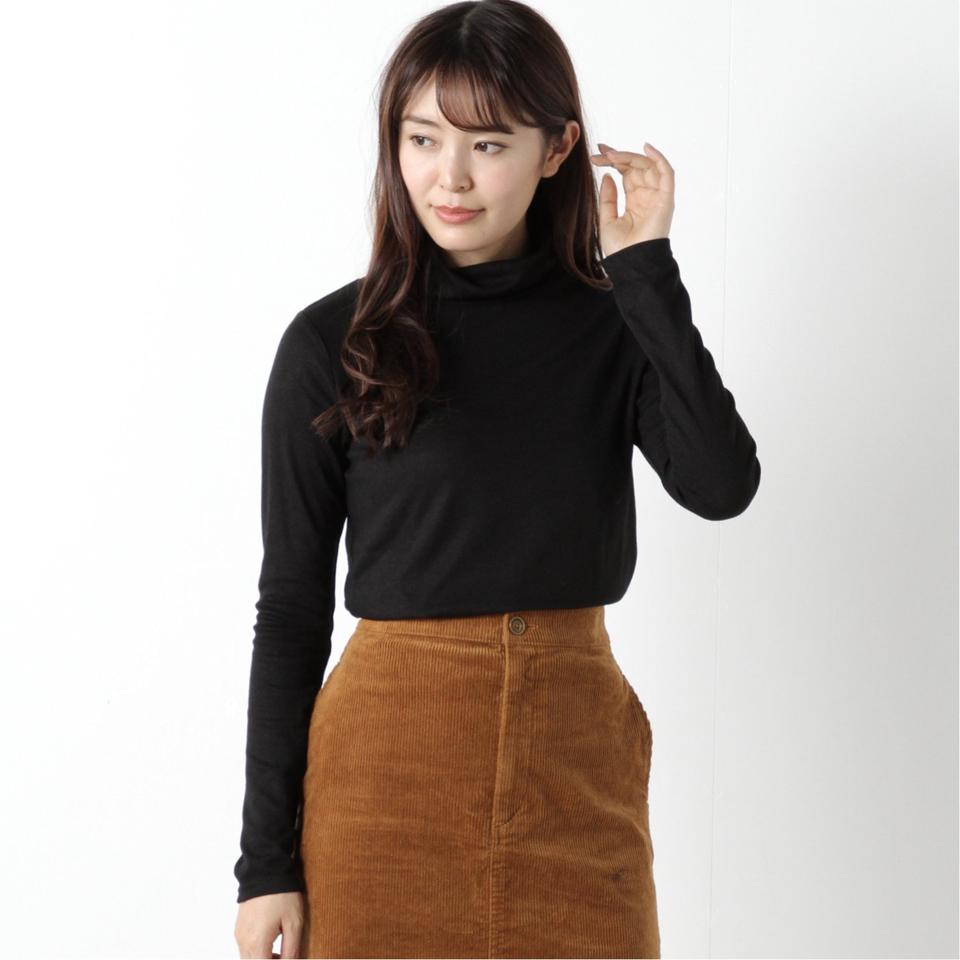 【３／２７販売終了】もちもちタートルネックプルオーバー