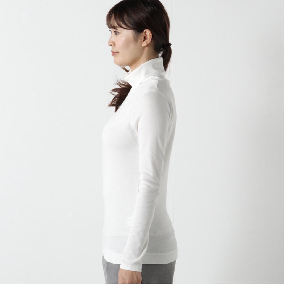 【３／２７販売終了】もちもちタートルネックプルオーバー