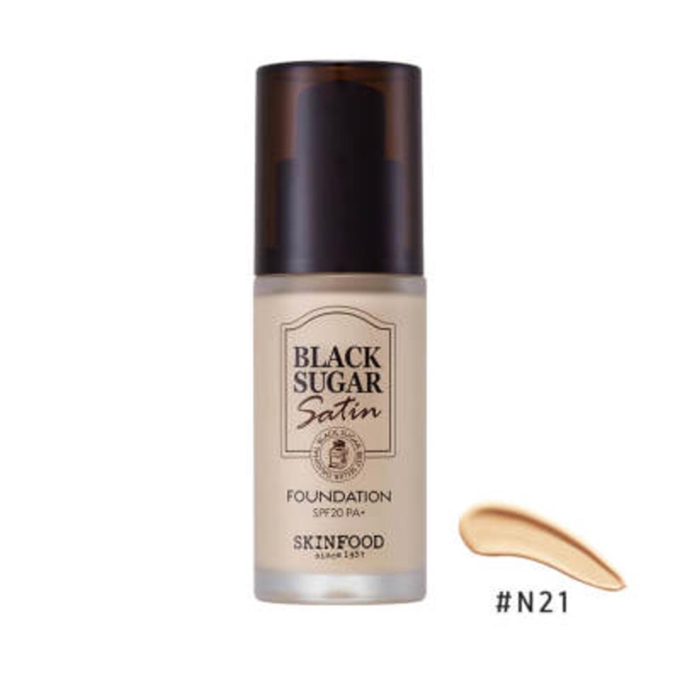 ブラックシュガー サテン ファンデーション SPF20 PA+ #N21 30mL