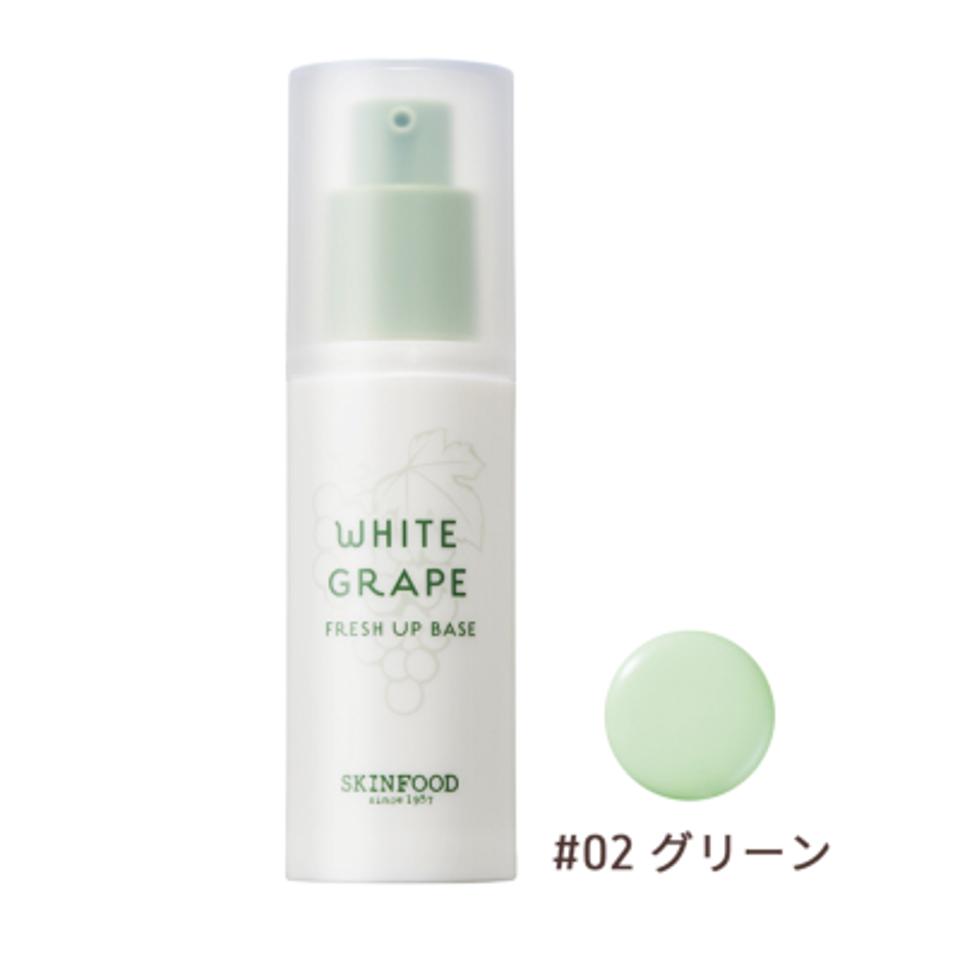 ホワイトグレープ フレッシュアップベース #02 グリーン 30mL