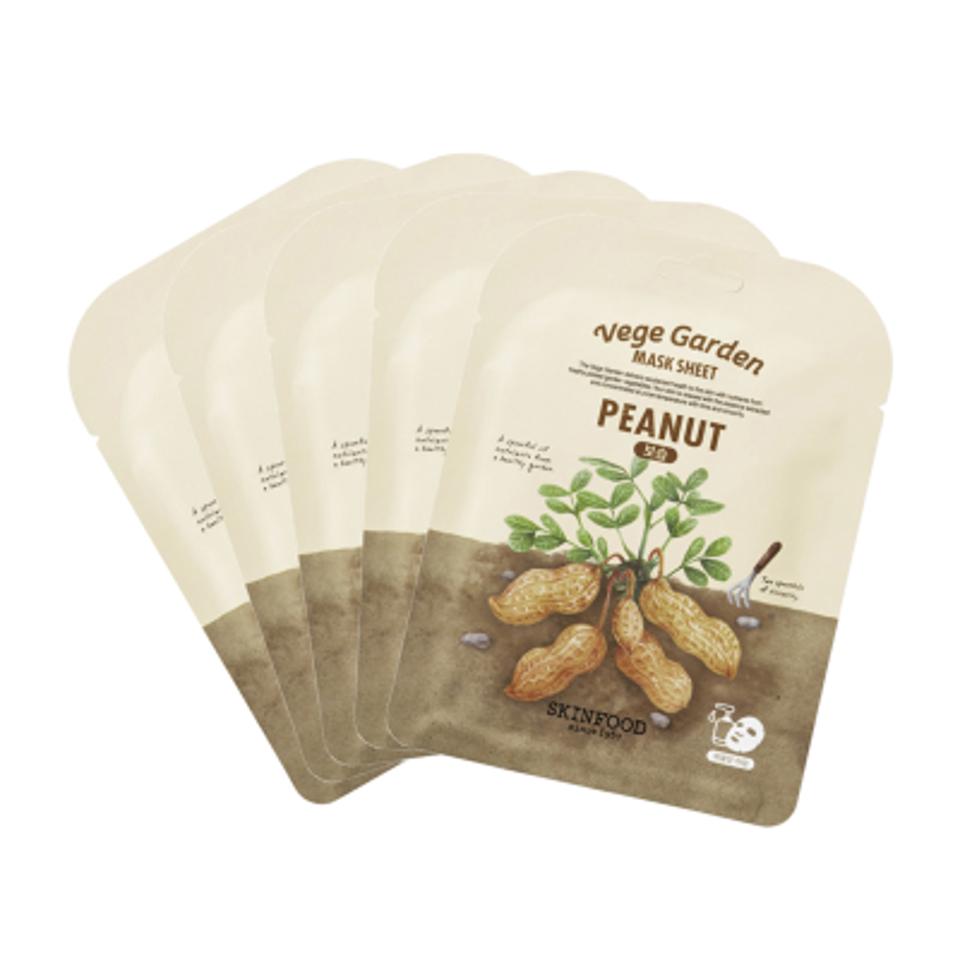 ベジガーデン マスクシート ピーナッツ 5枚セット
