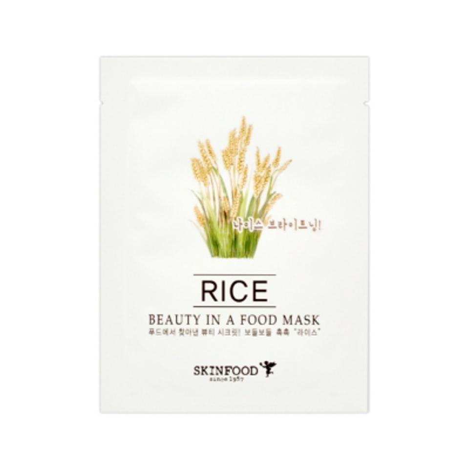 ビューティーインアフード マスクシート ライス 20mL