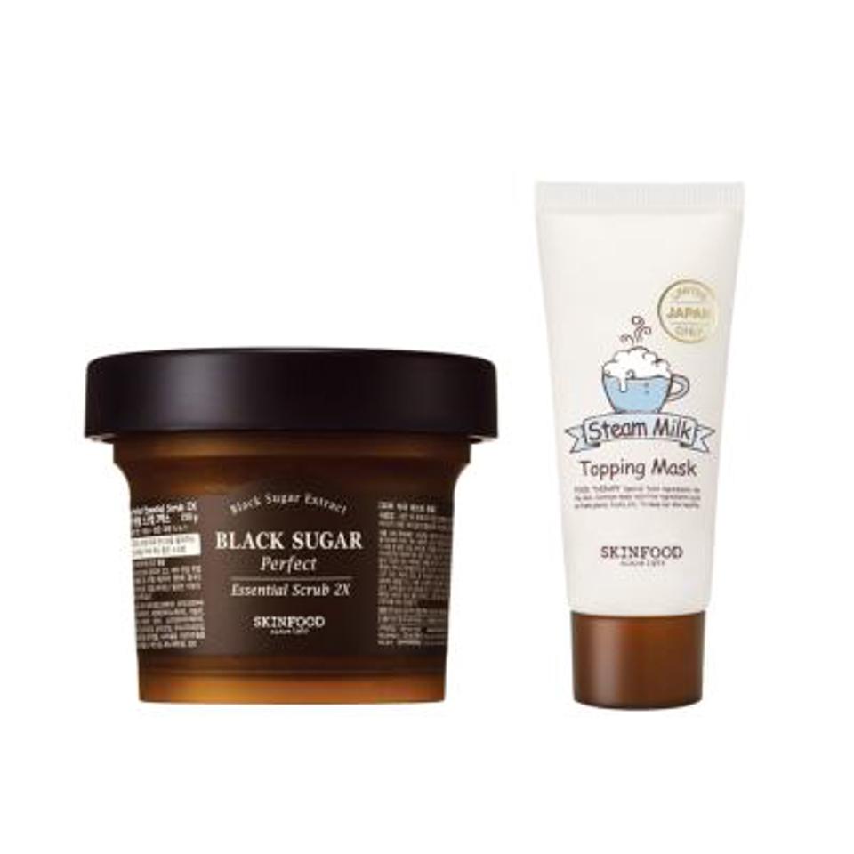 ブラックシュガー 2X＋スチームミルク  トッピングマスクセット