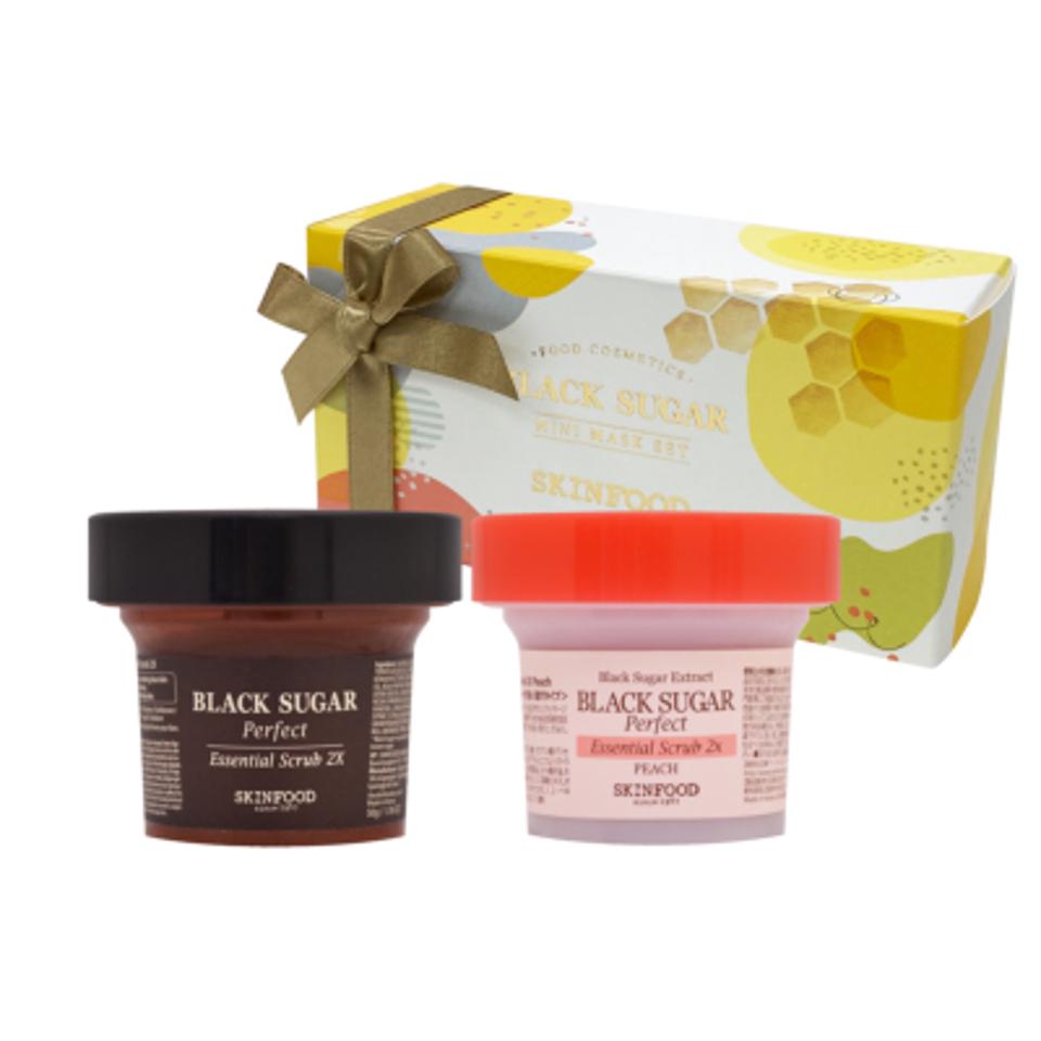 スクラブ２Xミニ セット ブラックシュガー×ピーチ