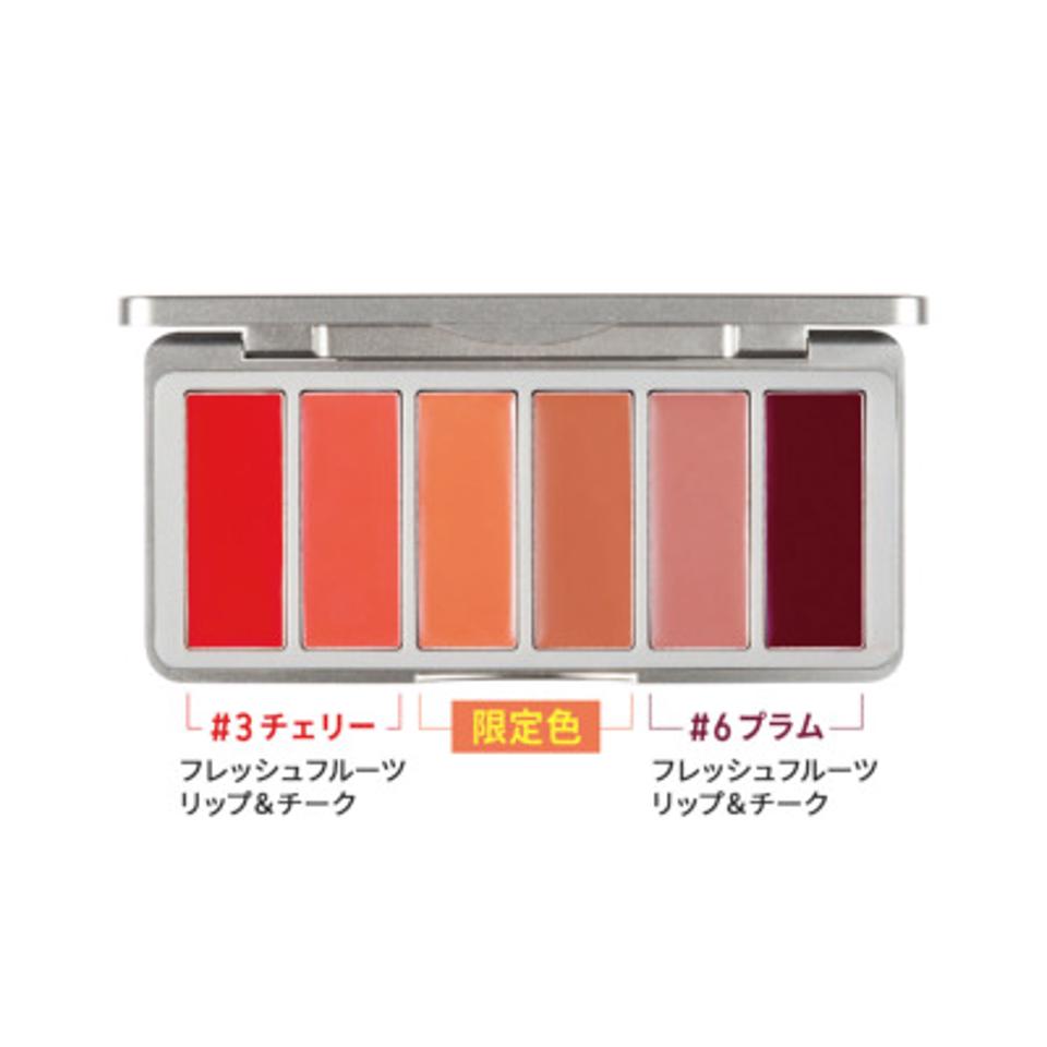 フレッシュフルーツ リップ＆チークランチボックス （６色）