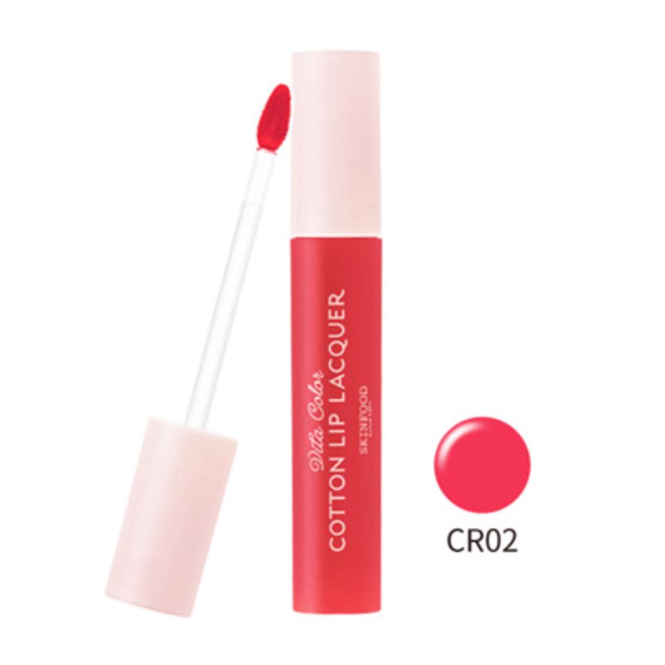 ビタカラー コットン リップラッカー CR02(ストロベリー) 4.3g